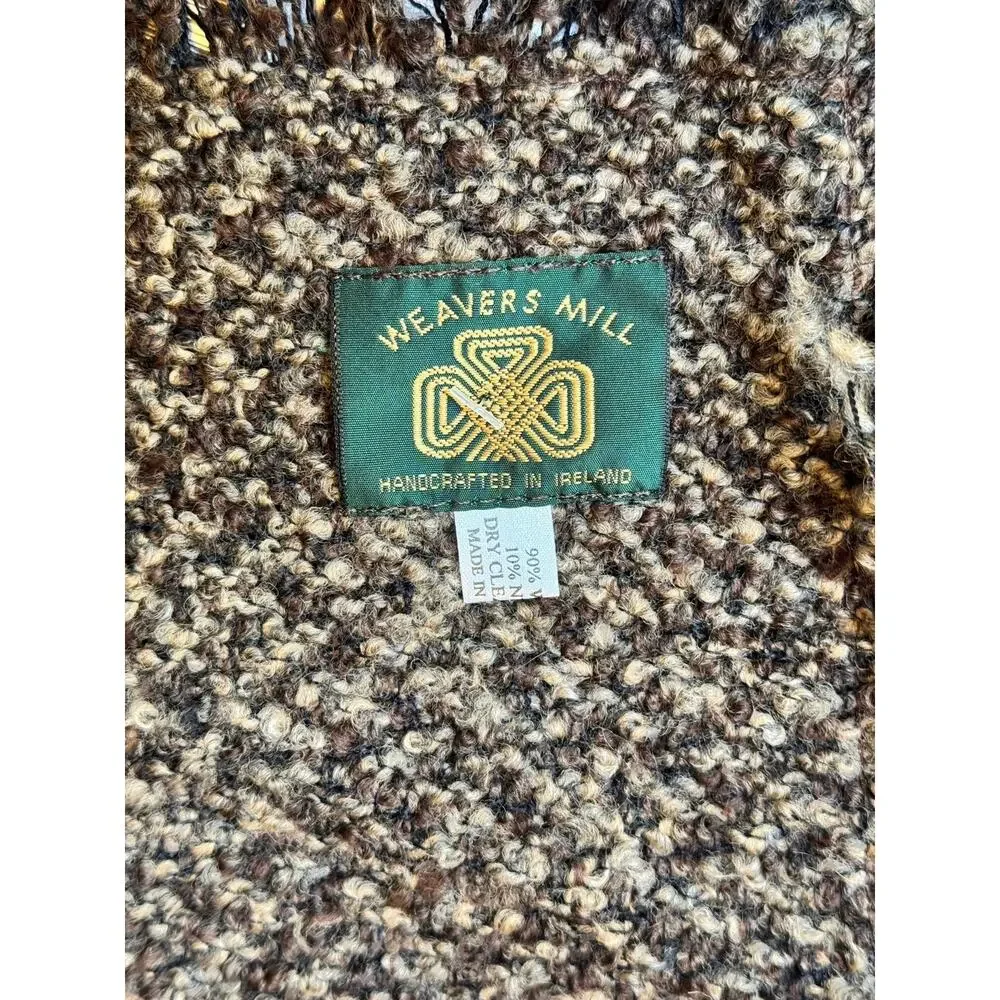 The Weave O’the Irish Tapestries Wool Throw Blanket Handcrafted In Ireland VTG